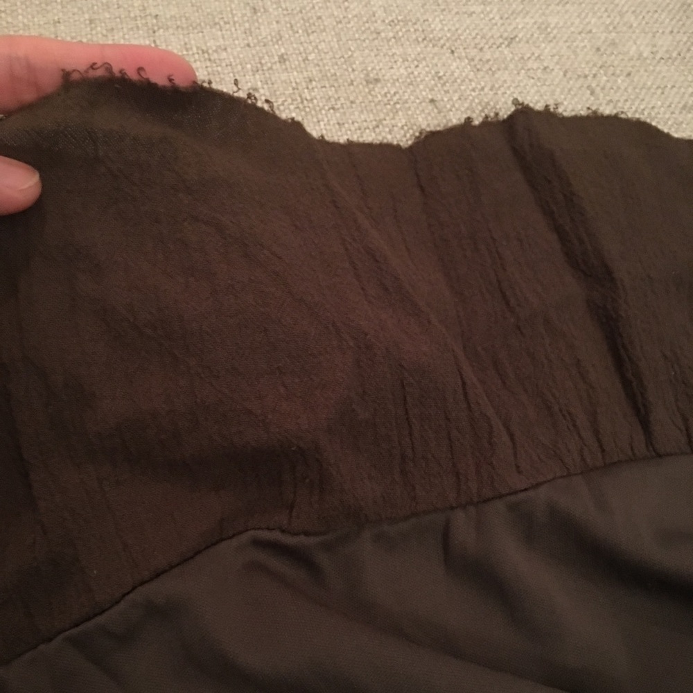 Wide flare layered pants - Picture 7 of 7